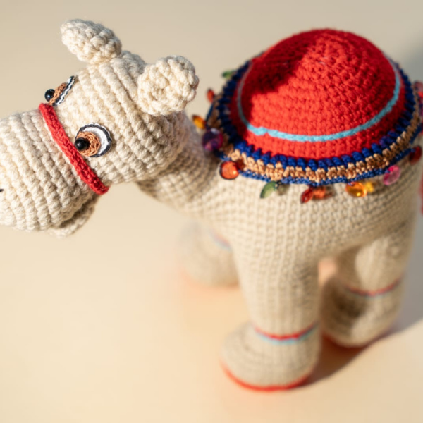 Crochet Camel Toy