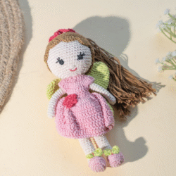 Crochet Fairy Doll - Toy