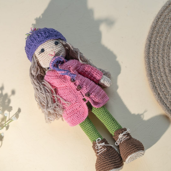 Crochet Winter Doll - Barbie