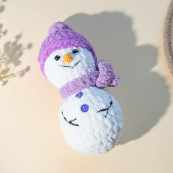 Snowman Crochet Toy