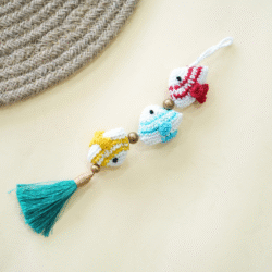 Crochet Fish Keychain - Image 3