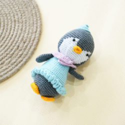 Crochet Penguin Figurine - Image 3