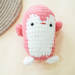 Crochet Penguin Figurine - Image 2