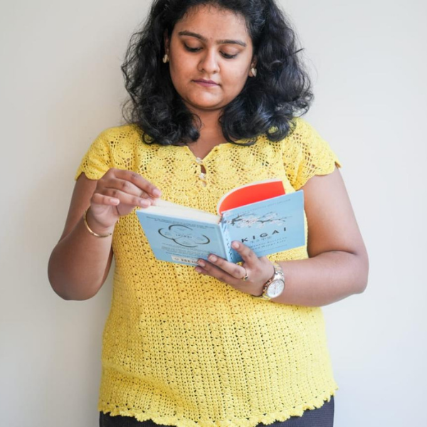 Sunshine Yellow Crochet T-Shirt Top