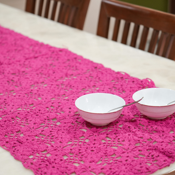 Crochet Dining Table Runner