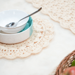 Crochet Tea Coffee Coaster Set of 6 - Image 13