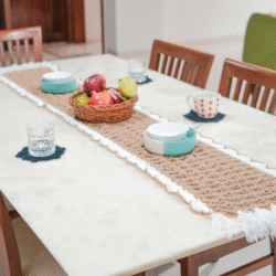 Crochet Tea Coffee Coaster Set of 6 - Image 16