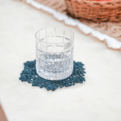 Crochet Tea Coffee Coaster Set of 6 - Image 12