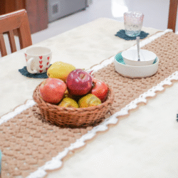 Crochet Tea Coffee Coaster Set of 6 - Image 20